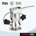 Válvula de amostragem asséptica de qualidade alimentar de aço inoxidável (JN-SPV1002)